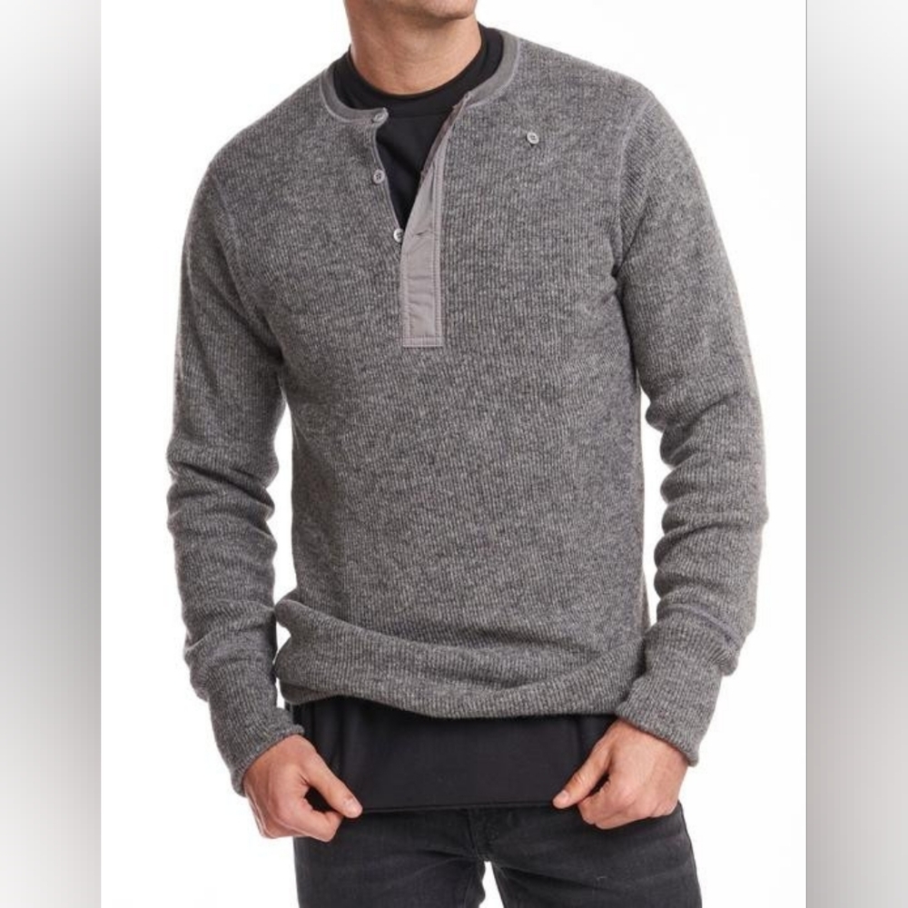 Men's Wool Gray Sweater